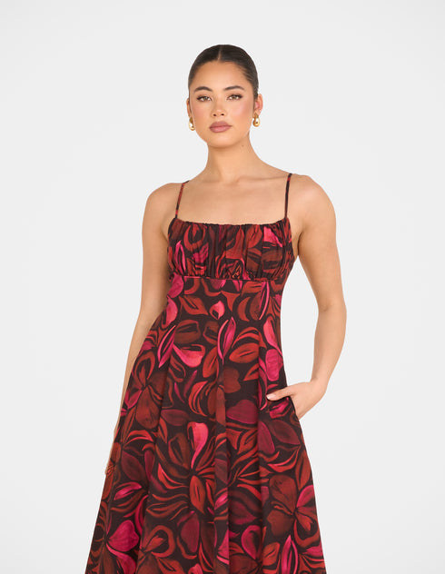 Nitu A-line Maxi Dress